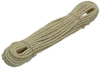 1014926 - SISAL GEDRAAIDE STRENG 6MM CA 20M