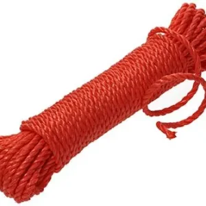 1006917 - PP GEDRAAID ORANJE STRENG 4MM 15M