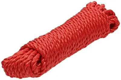 1006918 - PP GEDRAAID ORANJE STRENG 6MM 10M