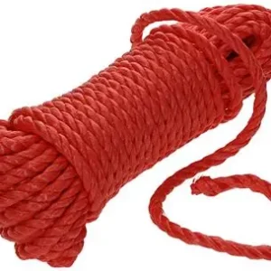 1013965 - PP GEDRAAID ORANJE STRENG 8MM 15M