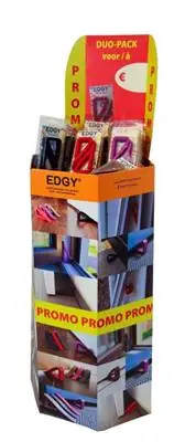 1064042 - EDGY INHOUD VOOR VLOERDISPLAY1064128 50 DUOPACKS