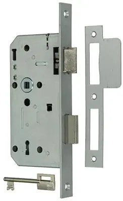 1019034 - 1DUBB.INSTEEKSLOT OMKEERBAAR A1306 YALE 55MM