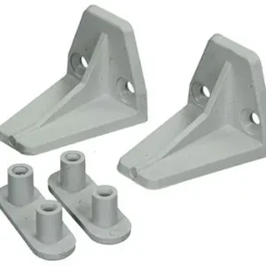 1010114 - MACK 2 STOOTHAKEN TRAPEZIUM VOOR ROLLUIK WIT 42MM