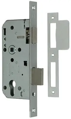 1019054 - 1 INSTEEKSLOT DUBBEL L/R A2606YALE 50MM
