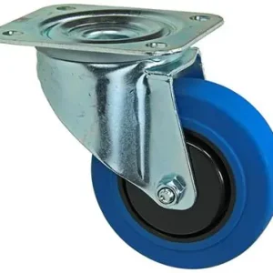 1058944 - ZWENKWIEL, BLAUW RUBBER LOOPVLPLAAT 100 MM