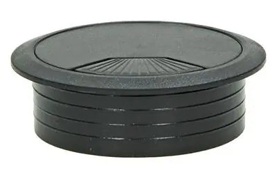 1014495 - 1 POTJE VOOR KABELDOORVOER ZWART Ø 60 MM