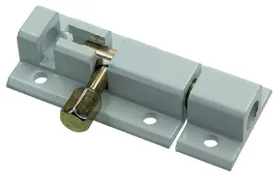 1019184 - PROFIELGRENDEL MET SLUITBEUGEL, WIT 50MM