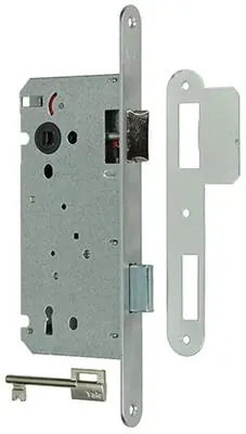 1019030 - 1 DUBB.INSTEEKSLOT AFGER.HK. L/R A1353 YALE 60MM