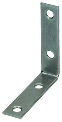 1014300 - 8 GEPLOOIDE WINKELHAKEN VERZINKT 63X63X16MM