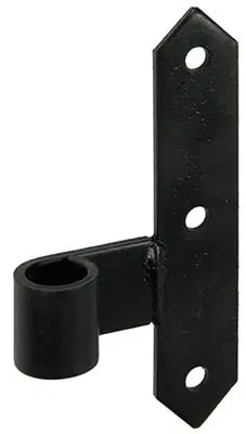 1013721 - GEDEC. SCHARNIER RECHTS ZWART 150 MM