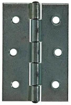 1013252 - 4 ZWARE SCHARNIEREN VERZINKT H 75 X B 50 MM