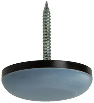 1047696 - SUPER-GLIJDER MET NAGEL GRIJS Ø 22 MM 4 ST/PCS