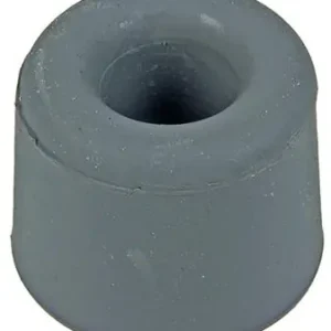 1047629 - DEURSTOP RUBBER + SCHROEF GRIJS 30 X 25 MM 2 ST/PCS