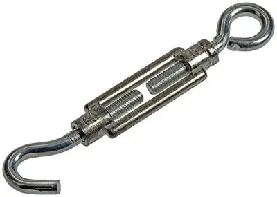 1008458 - MACK 2 SPANNERS OOG + HAAK M6 X 60MM VERZINKT