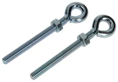 1008551 - MACK 2 OOGBOUTEN + MOER M8 X 80MM VERZINKT