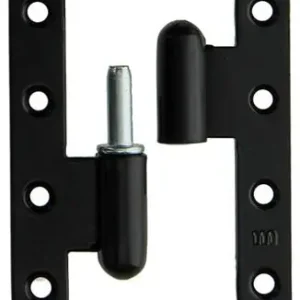 1019156 - 3 ZWARE PAUMELLEN ZWART GEPLAST.LINKS 110X70MM