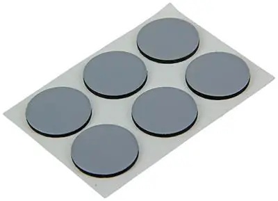 1047745 - SUPER GLIJPASTILLE ZELFKLEVENDGRIJS Ø 22 MM 12 ST/PCS