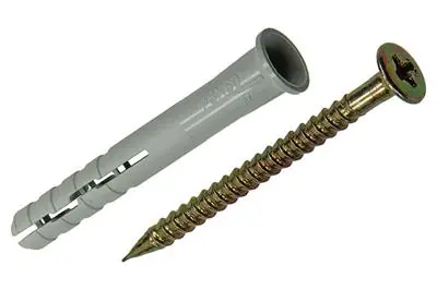 1018167 - NYLON NAGELPLUG POLYAMIDE 25 ST 8 X 60 MM