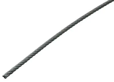1015568 - VERZINKTE STAALKABEL 7X7 100M 4MM WLL 160 KG DIN EN 12385-4