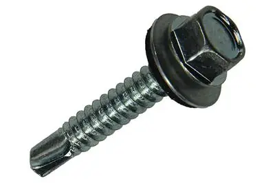 1020187 - ZELFBOR.SCHROEF ZESKT KOP EPDM-VZ 100ST 6,3 X 38 MM
