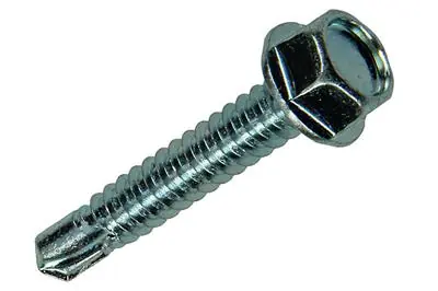 1018089 - ZELFBORENDE SCHROEF ZESK.KOP VERZ. 40ST 6,3 X 38 MM
