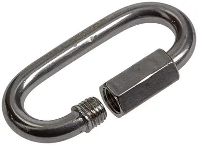 1008457 - MACK 1 LOZE SCHAKEL + MOER 6MM INOX