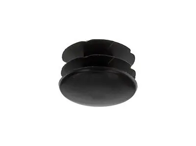 1047762 - INSTEEKDOP KUNSTSSTOF ZWART Ø 19 MM 4 ST/PCS