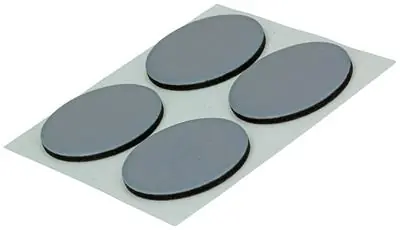 1047766 - SUPER GLIJPASTILLE ZELFKLEVENDGRIJS Ø 28 MM 4 ST/PCS