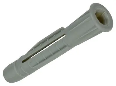 1017887 - UNIVERSEELPLUG MET KRAAG POLYETHYL.12ST 8 X 50 MM