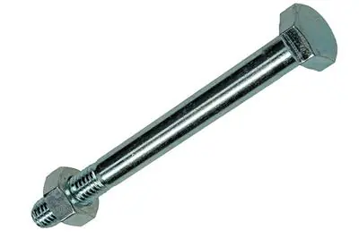 1017627 - MEKANIEKBOUT + MOER STAAL VERZINKT 1 ST M10 X100 MM
