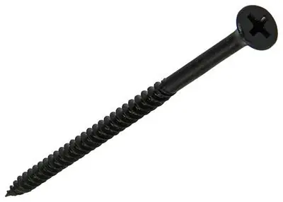 1017343 - GIPSPLAATSCHROEF ZWART GEFOSF. 10 ST 4,2 X 75 MM