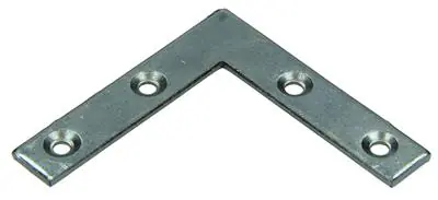 1013302 - 8 PLATTE WINKELHAKEN VERZINKT 50X50X10X2MM