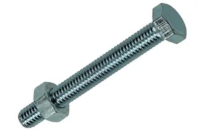 1020217 - TAPBOUT + MOER VERZINKT 26 ST M6 X 50 MM