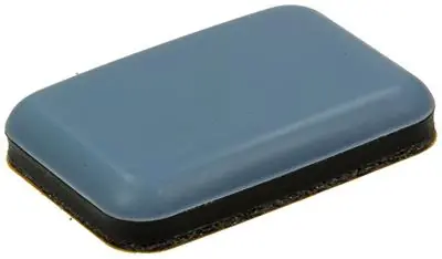 1047740 - SUPER GLIJPASTILLE ZELFKLEVENDGRIJS 25 X 35 MM 4 ST/PCS
