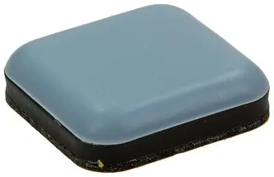 1047735 - SUPER GLIJPASTILLE ZELFKLEVENDGRIJS 25 X 25 MM 4 ST/PCS