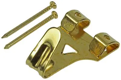 1017855 - KADERHAAK STAAL VERMESSINGD 6 ST 20 X 30 MM