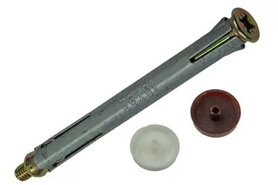 1018170 - METALEN KOZIJNPLUG STAAL VERZINKT 16 ST 10 X 90 MM