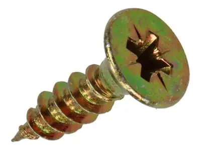 1017251 - SPAANPLAATSCHROEF VZ KOP GEELVERZ.20 ST 5,0 X 20 MM