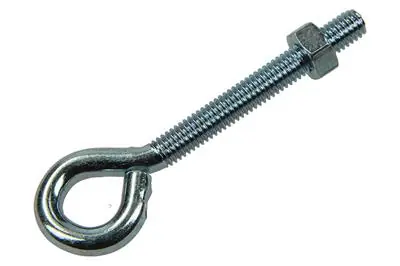1017790 - SCHROEFOOG METRISCH + MOER VERZINKT 4 ST M5 X 40 MM