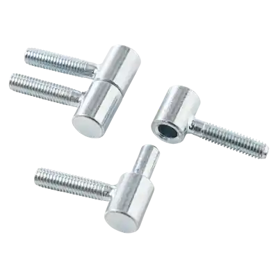 1071184 - 2 MEUBEL INBOORPAUMELLEN VERZINKT Ø 11 X 25 MM