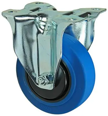 1058924 - VAST WIEL BLAUW RUBBER LOOPVL PLAAT 100 MM