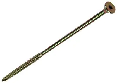 1006983 - SPAANPLSCHRF. VZKOP-ZELFB GEELVERZINKT 4ST 6 X 160MM