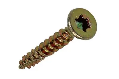 1018009 - SPAANPLSCHR.VZKOP-ZELFB. GEELVERZ. 70 ST 4,0 X 25 MM