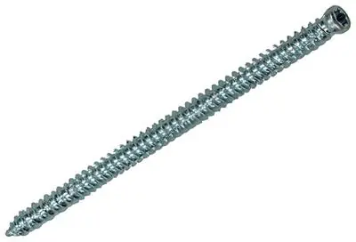 1019962 - BETON RAAMSCHROEF VERZINKT CIL.KOP 8ST 7,5 X 132 MM