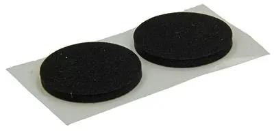 1047671 - ANTISLIPSTRIP ZELFKLEVEND ZWART Ø 28 MM 6 ST/PCS