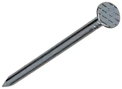 1017152 - NAGEL PLATTE KOP STAAL VERZINKT 100 GR 2,4 X 50 MM