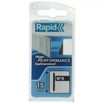 1005537 - RAPID NAGELS GALV. NARROW BLIST 9/15MM 1M