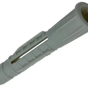 1017886 - UNIVERSEELPLUG MET KRAAG POLYETHYL.20ST 6 X 35 MM