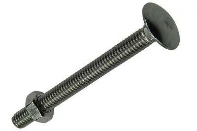 1019910 - HOUTBOUT + MOER ROESTVRIJSTAAL 2 ST M6 X 60 MM