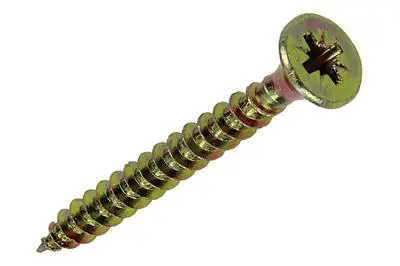 1017987 - SPAANPLAATSCHROEF VZ KOP GEELVERZ. 27ST 5,0 X 45 MM